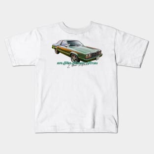 1979 Ford Fairmont Futura 2 Door Sedan Kids T-Shirt